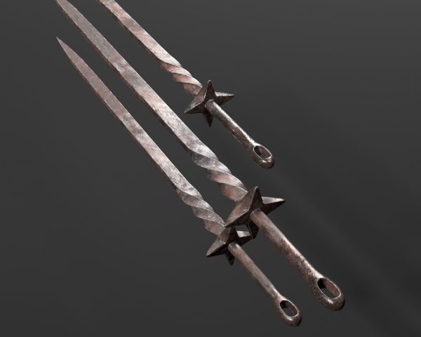 Medieval Bonfire Pokers