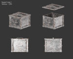 Medieval Collection Containers Metal Crates and Cans