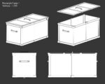 Medieval Collection Containers Metal Crates and Cans