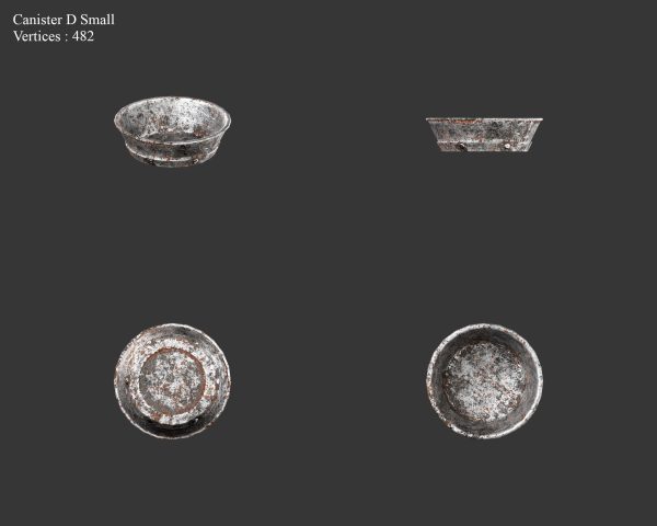Medieval Collection Containers Metal Crates and Cans