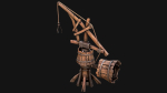 Medieval Crane Steampunk Quarry