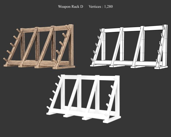 Medieval Decoration Weapon and Armor Stands