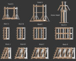 Medieval Decoration Weapon and Armor Stands