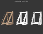 Medieval Decoration Weapon and Armor Stands