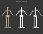 Medieval Decoration Weapon and Armor Stands