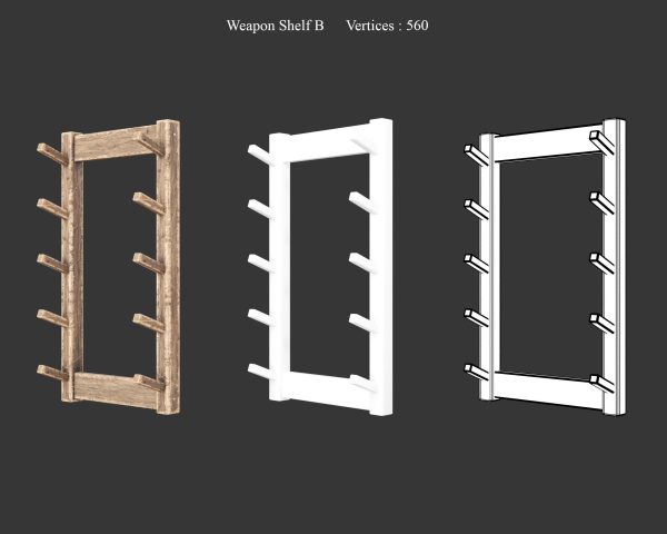Medieval Decoration Weapon and Armor Stands
