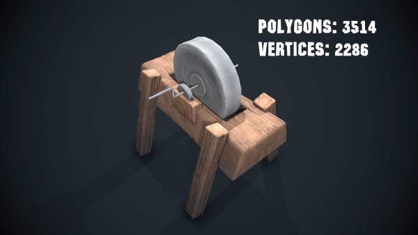 Medieval grindstone