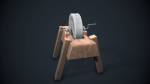 Medieval grindstone