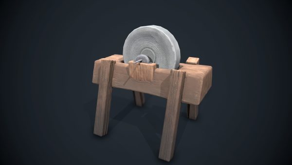 Medieval grindstone