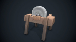 Medieval grindstone
