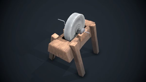 Medieval grindstone