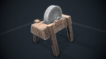 Medieval grindstone