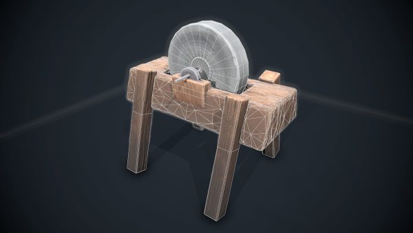Medieval grindstone