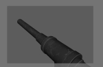 Medieval HandCannon Long handle Version 3D Model Lowpoly
