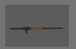 Medieval HandCannon Long handle Version 3D Model Lowpoly