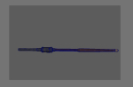 Medieval HandCannon Long handle Version 3D Model Lowpoly