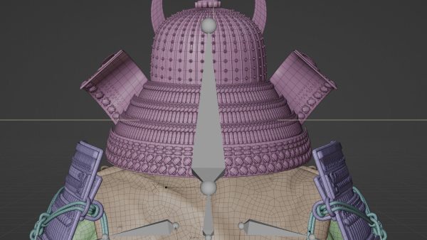 MEDIEVAL Japanese Samurai Rigged