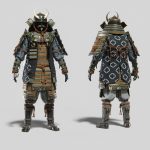 MEDIEVAL Japanese Samurai Rigged