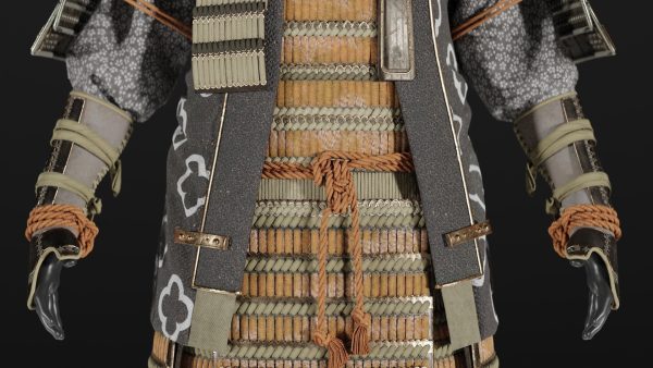 MEDIEVAL Japanese Samurai Rigged