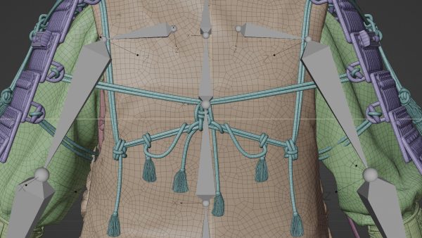 MEDIEVAL Japanese Samurai Rigged