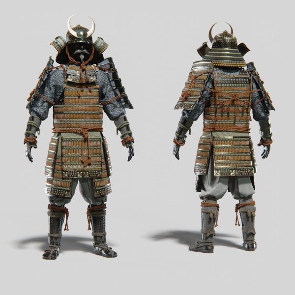 MEDIEVAL Japanese Samurai Rigged