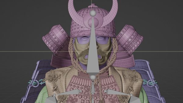 MEDIEVAL Japanese Samurai Rigged