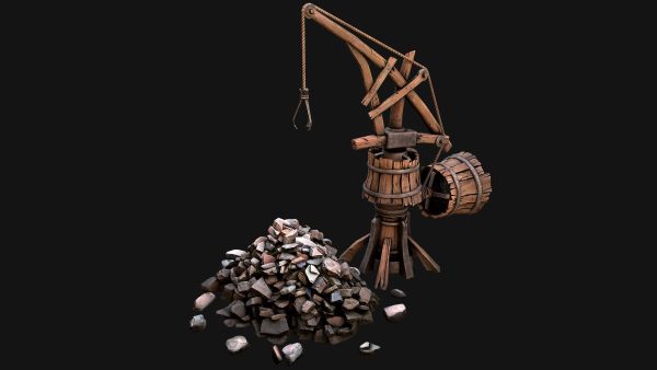 Medieval Mine Quarry Industrial Pack