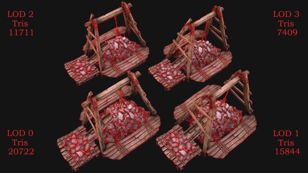 Medieval Mine Quarry Industrial Pack