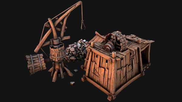 Medieval Mine Quarry Industrial Pack