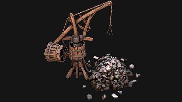 Medieval Mine Quarry Industrial Pack