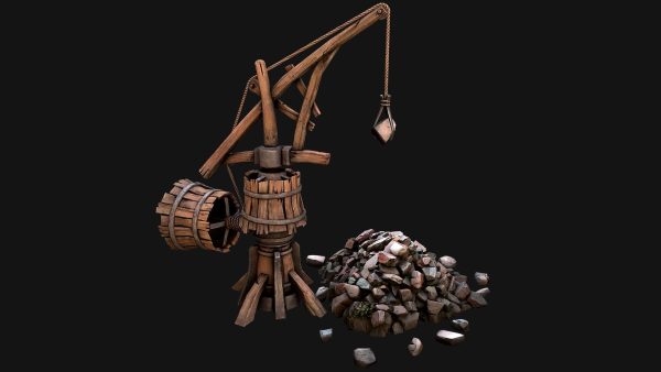 Medieval Mine Quarry Industrial Pack