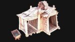 Medieval Mine Steampunk and Mining Cart