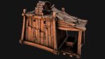 Medieval Mine Steampunk and Mining Cart