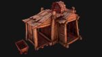 Medieval Mine Steampunk and Mining Cart