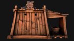 Medieval Mine Steampunk and Mining Cart