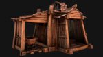Medieval Mine Steampunk and Mining Cart