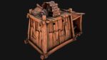 Medieval Mine Steampunk and Mining Cart