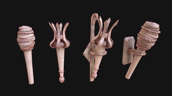 Medieval Prison Lighting Set