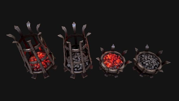 Medieval Prison Lighting Set