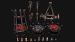 Medieval Prison Lighting Set