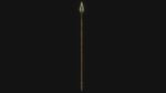Medieval Spear PBR  with LODs