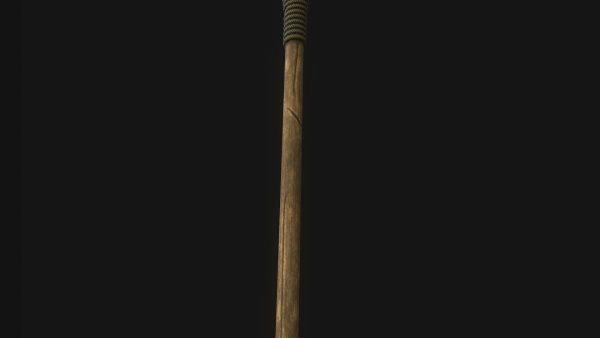 Medieval Spear PBR  with LODs