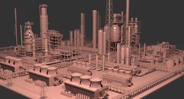 Mega Oil Refinery