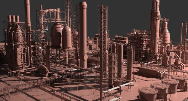 Mega Oil Refinery