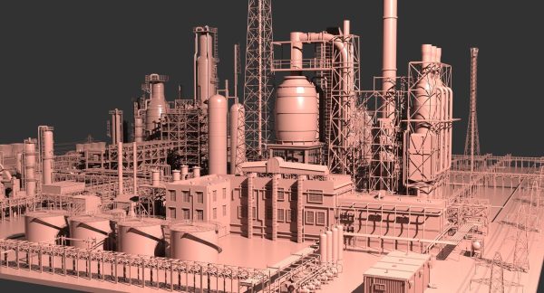 Mega Oil Refinery