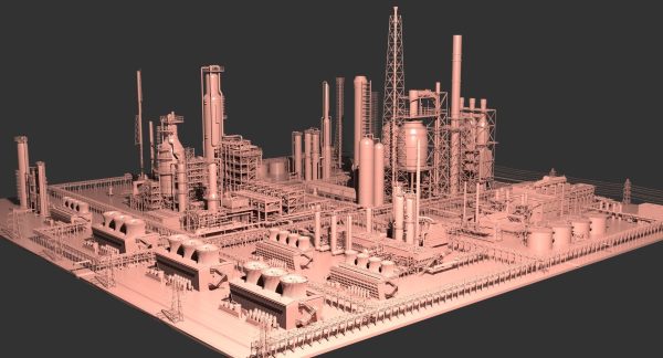 Mega Oil Refinery