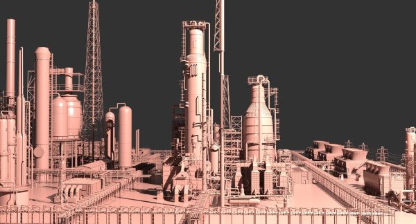 Mega Oil Refinery