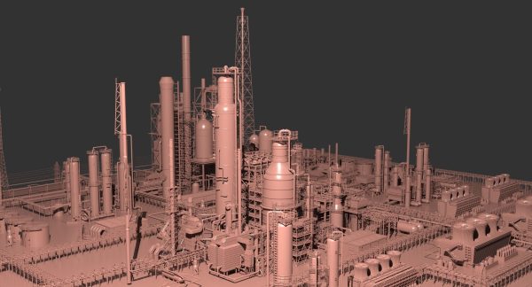 Mega Oil Refinery