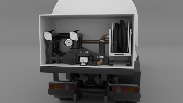 Mercedes ACTROS 4040-A 6x6 Fuel tank