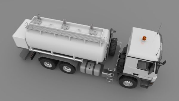 Mercedes ACTROS 4040-A 6x6 Fuel tank